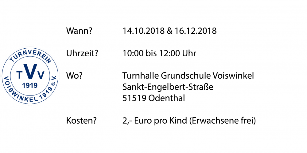 Sport und Spaß am Sonntag (14.10.18 & 16.12.18)